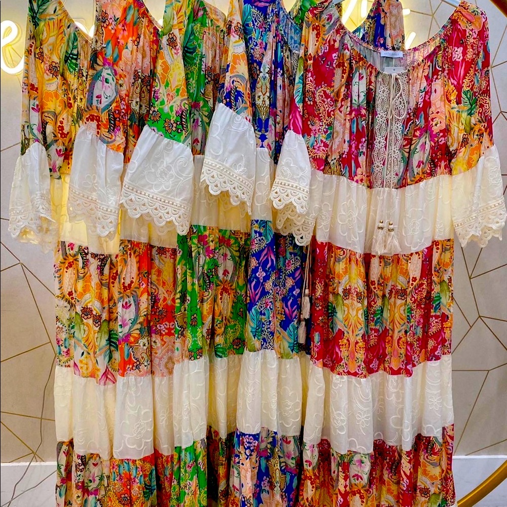 Bohemian Dress .